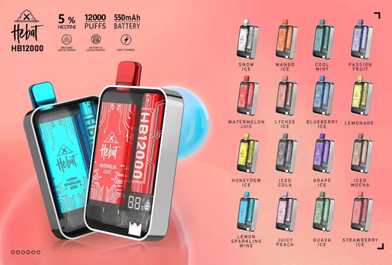 Hebat 喜貝 10000 Puff 拋棄式電子煙