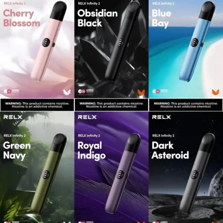 RELX 悅刻6代電子煙主機｜Infinity 2三檔功率調節｜Type-C快充｜多款煙彈適配