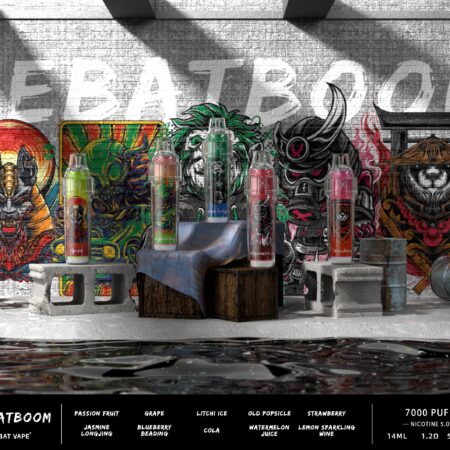 Hebat BOOM 7000 Puffs 一次性Vape 喜貝電子煙 台灣批發